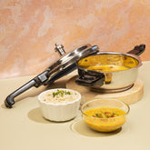 Deep Pan Pressure Cooker with Lid